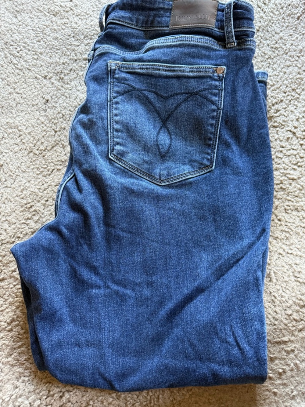 Judy Blue Women's Deep Blue Stretch Denim Jeans